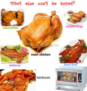 Yeegoole-máquina de asar para cocina, horno de pollo de acero inoxidable, asador comercial, <span class=keywords><strong>parrilla</strong></span> CE - Product Image 5