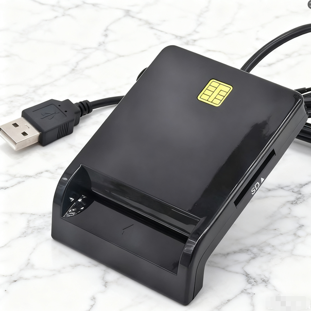 Mini USB Chip Smart Card Reader Internal SIM Card Reader for Android Phones Reads DNIE ATM CAC IC ID SIM Cards