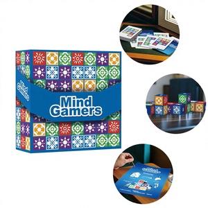<span class=keywords><strong>Jeu</strong></span> de société éducatif multijoueur de réflexion logique et de brainstorming, blocs de <span class=keywords><strong>jeu</strong></span> de bureau en plastique, vente chaude transfrontalière - Product Image 1