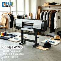 Imprimante DTF industrielle robuste KECAI 60 cm Roll-to-Roll XP600 A1 pour l'impression de t-shirts en gros