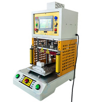 Machine de rivetage à chaud automatique pour panneaux de circuits imprimés (PCB) avec table coulissante, commande pneumatique et électronique, pour rivets à tête champignon