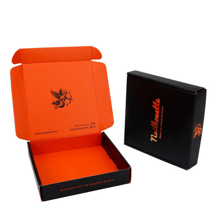 Manufacturers Luxury Orange Cardboard Gift Packaging Eco Mailer ...