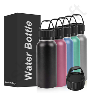 Custom 18/8 Stainless Steel Vacuum Tumbler 32oz BPA Free Vacuum <b>Flask</b> Double Walled Water Bottle for Gift - Product Image 4