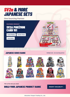 Boîte de boosters Pokémon TCG japonais SV2A 151 scellée en usine, cartes à collectionner, commande en gros pour distributeurs mondiaux