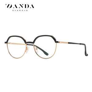 Danda แว่นตากรอบกลมป้องกันแสงสีฟ้า, TB3201 PC ใส่ได้ทั้งชายและหญิง - Product Image 5