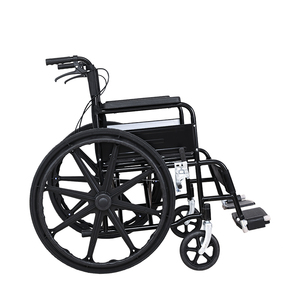 <span class=keywords><strong>Fauteuil</strong></span> roulant manuel super léger, directement de l'usine, pour personnes âgées et patients - Product Image 5