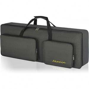 Échantillon gratuit : Étui pour clavier 76 touches avec 2 poches de rangement, sangles réglables et poignées - Product Image 6