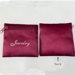 Velvet Envelope Zipper <b>Gift</b> <b>Boxes</b> for Bracelet Bangle <b>Necklace</b> Jewelry Storage Recyclable Fashionable Nalia's Brand Wholesale - Product Image 2
