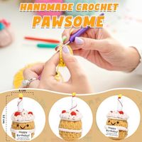 Positive Häkelkuchen Inspirierende Handgemachte Gestrickte Kuchen Emotionale Stärkung Einzigartige Ideen Heim- und Bürodekoration Geschenke