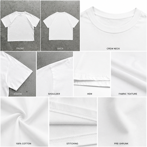 Magliette OEM all'ingrosso, tinta unita, a maniche corte, da uomo, di lusso, bianche, pesanti, senza loghi, per uomo - Product Image 2