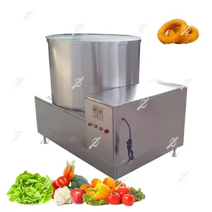 Alimento automático Almidón Lechada Carne Desaceite Máquina de deshidratación Repollo Lechuga Deshidratador de verduras