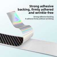 Bande de protection de bord lumineuse pour raquette de pickleball, nouveau style, avec cadre décoratif laser, 18x800mm