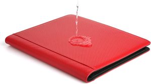 Carpeta de Cartas Coleccionables Personalizada y Duradera con 9 Bolsillos, Cierre de Cremallera, Cubierta de Cuero PU Negro y Páginas Interiores de PP para Almacenamiento de Cartas - Product Image 2