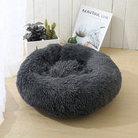 Coussin Doux et Moelleux en Velours pour Chat et Chien, Anti-Anxiété, Design Tendance, pour Petites Races, Écologique