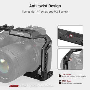เคสอลูมิเนียมอัลลอยด์ Smallrig สำหรับกล้อง Nikon Z5 / Z6 / Z7 / <span class=keywords><strong>Z6II</strong></span> / Z7II -2926 - Product Image 4