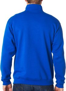 FOREST GREEN Adulto Logotipo personalizado Impresión Bordado Cuarto-Zip Cadet Collar Sudadera Hombres 1/4 Quarter Zip Pullover Camisa - Product Image 2