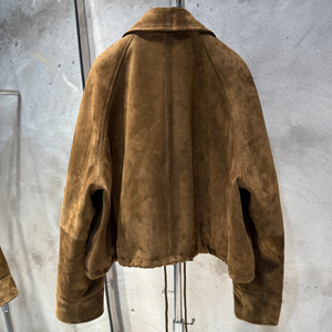 Vestes en daim <span class=keywords><strong>aviateur</strong></span> surdimensionnées pour femmes manteau en cuir de mouton véritable vestes en daim pour femmes - Product Image 2