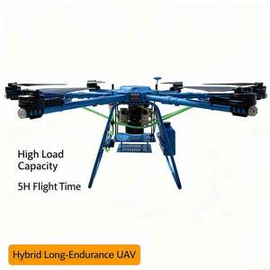Drone avec charge utile de 30 kg, en fibre de carbone, envergure de 2030 mm, résistance au vent de niveau 6 (1-16 m/s), altitude de décollage de 5000 m - Product Image 2