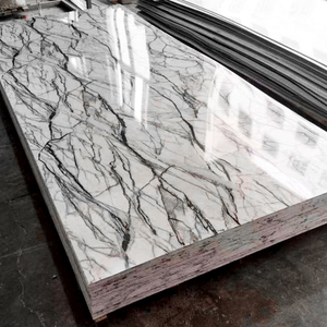 <strong>PVC</strong> Marble Sheet Wholesale Price Waterproof Paintable 3D <strong>Pvc</strong> <strong>Wall</strong> <strong>Cladding</strong> Covering Panels for <strong>Wall</strong> Decor Decorative UV Board - Product Image 3