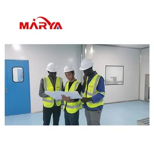 Shanghai Marya Tiongkok pembersih ruang 3D desain bebas debu proyek turnkey ruang pembersih dengan standar ISO tinggi