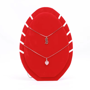 Expositor de Collares de Terciopelo, Soporte para Joyería, Soporte para Colgantes y Cadenas para Mostrador de Tienda, Escaparate, Fotografía de Productos, Hecho en China - Product Image 3