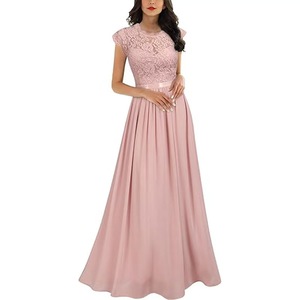 Women's Chic Evening <strong>Dresses</strong> 2025 Lace Maxi <strong>Dress</strong> with Lace Elegant Tight Waist Design for Fat Ladies Wholesale <strong>New</strong> <strong>Dress</strong> - Product Image 1