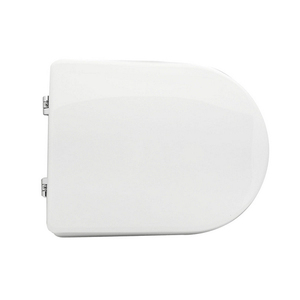 Asiento de inodoro para techo Enjoy Form 7 con bisagras de expansión blancas - Product Image 1