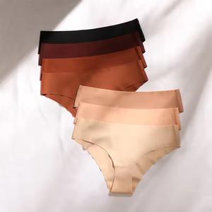 Culottes <span class=keywords><strong>string</strong></span> hipster taille basse personnalisées avec logo, sexy, sans coutures, respirantes et confortables pour le quotidien – Vente en gros - Product Image 1