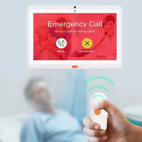 10.1 pouces écran tactile capacitif médical Android tablette Pc 4G emplacement pour carte SIM POE NFC système d'appel d'infirmière pour usage professionnel hospitalier