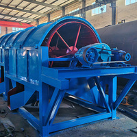 Nouveau Tamis Rotatif à Tambour CE Portable pour Compost, Terreau, Scories, Gravier, Pierre, Sable, Copeaux de Bois, Minerai, avec Moteur, Prix Usine