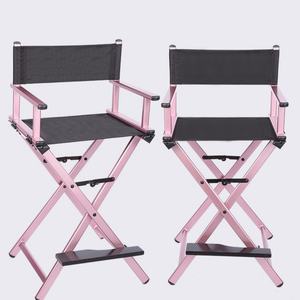 Hot New Product Director Makeup <b>Chairs</b> Frame Foldable <b>Chair</b> with Headrest Portable Durable Aluminum Metal Minimalist - Product Image 4