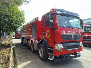 <span class=keywords><strong>Camion</strong></span> de sauvetage incendie et aquatique HOWO 8x4 25000L |   Nouveau véhicule de lutte contre l'incendie Diesel 351-450HP avec portée de 75 m à vendre - Product Image 4