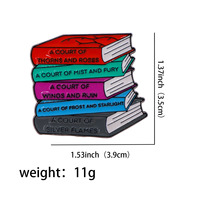16 styles de pins en émail pour les amoureux des livres, broches à slogan littéraire, badges de lecture pour les lecteurs de fiction, décorations de sac à dos, cadeaux pour les bibliophiles