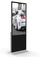 Kios Layar Sentuh Iklan Dalam Ruangan, Display Vertikal Berdiri di Lantai, Layanan Mandiri, Perangkat Lunak CMS Gratis, Signage Digital