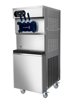 Machine à crème glacée molle automatique de haute qualité, machine à crème glacée molle électrique commerciale