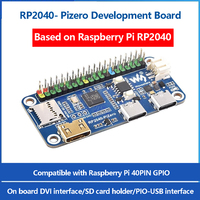 Base de placa de desarrollo para Raspberry Pi RP2040, Memoria Flash de 16MB, USB tipo C, Mini Puerto Compatible, ranura para tarjeta TF