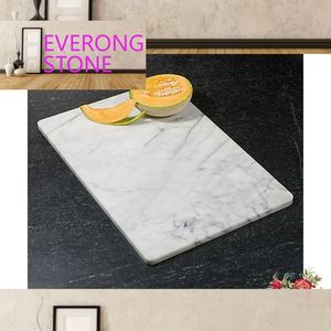 <span class=keywords><strong>Planche</strong></span> à découper <span class=keywords><strong>en</strong></span> marbre blanc <span class=keywords><strong>pierre</strong></span> naturelle - Product Image 3