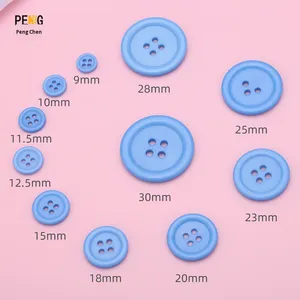 Bán buôn đầy màu sắc hình chữ nhật bốn lỗ mỏng cạnh nhựa flatback nút hạt thân thiện với môi trench coat phù hợp với Quần bảo hộ lao động - Product Image 3