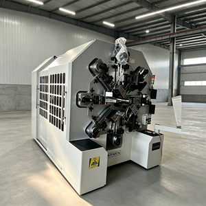 Máquina de bobinado de resortes sin levas ni brazos oscilantes, con accionamiento multi-servo independiente, para alambres de diámetro 0.2-10.0mm y detección de precisión - Product Image 6