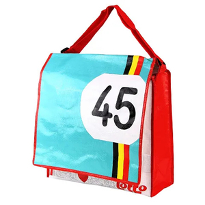 Multifuncional PP tejido ciclismo bicicleta Pannier bicicleta 100% impermeable bolsa de mensajero mochila con bolsa tejida PP - Product Image 1