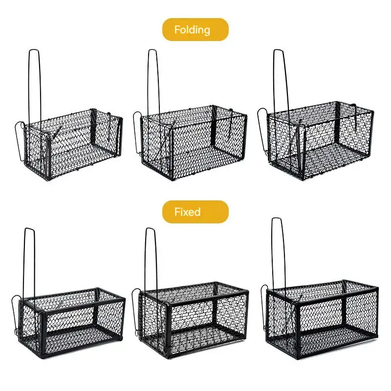 Großhandel gute Qualität Rattenfänger-Werkzeuge Eisenmesh Humane Mausfallenkäfig