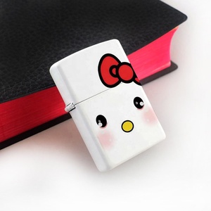 Encendedores de Queroseno Clásicos Blancos Lisos, 50 Unidades Mínimo, Logotipo Personalizado para Regalo, DIY en <span class=keywords><strong>el</strong></span> Encendedor - Product Image 2