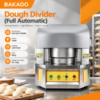 Diviseuse de pâte automatique DT-36T, machine commerciale de portionnement de pâte à 36 coupes, 30-150g, 750W, 220V