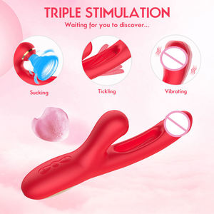 Vibrador de Punto G Personalizado AITT, Nuevo Juguete Sexual, Fuerte Vibración, Silicona, Masajeador de Clítoris, Apto para Mujeres, Vibrador de Succión - Product Image 4