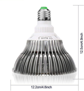 ספקטרום מלא <span class=keywords><strong>LED</strong></span> לגדול אור הנורה לצמחים מקורה 9-Wat מלא מאוזן תאורה לזרעים הירוקים - Product Image 2