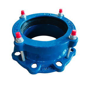 DN50-DN1200 чугунный эластичный шарнир из ПВХ трубы Универсальный фланец с окрашенной утечкой, Соединительный разъем, запасные части, адаптер - Product Image 3