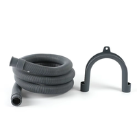 Hochdruck-Flexibler Spiralgewickelter EVA-Schwimmbad-Vakuumsaugschlauch mit Rundkopf, Kunststoff-Formteil nach ISO-Standard, 1,5m