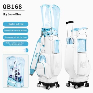 <span class=keywords><strong>Sac</strong></span> <span class=keywords><strong>de</strong></span> <span class=keywords><strong>golf</strong></span> pour <span class=keywords><strong>femme</strong></span>, <span class=keywords><strong>imperméable</strong></span>, transparent, avec roulettes universelles, pour clubs - Product Image 2