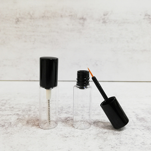 Tube de mascara en PETG rond classique de petite capacité (3 ml) avec impression sérigraphique et bouchon à vis, tubes vides pour cils, pour usage cosmétique - Product Image 5