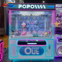 Joyplay Machine à griffes multi-griffes 6 / 5 griffes, machine de jeu d'arcade commerciale, machine à griffes à prix, machine à griffes pour peluches